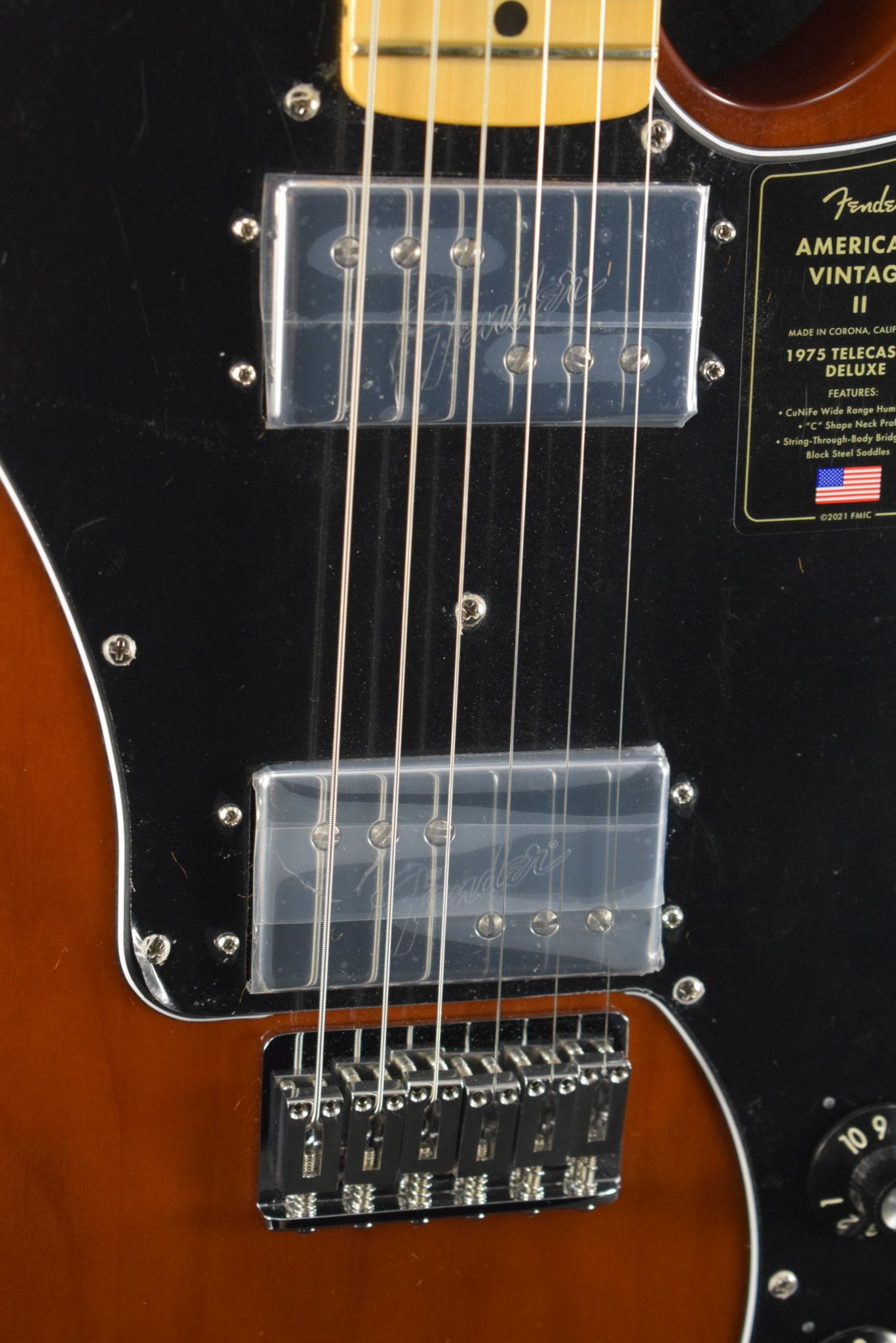 Fender Fender American Vintage II 1975 Telecaster Deluxe Mocha Maple Fingerboard