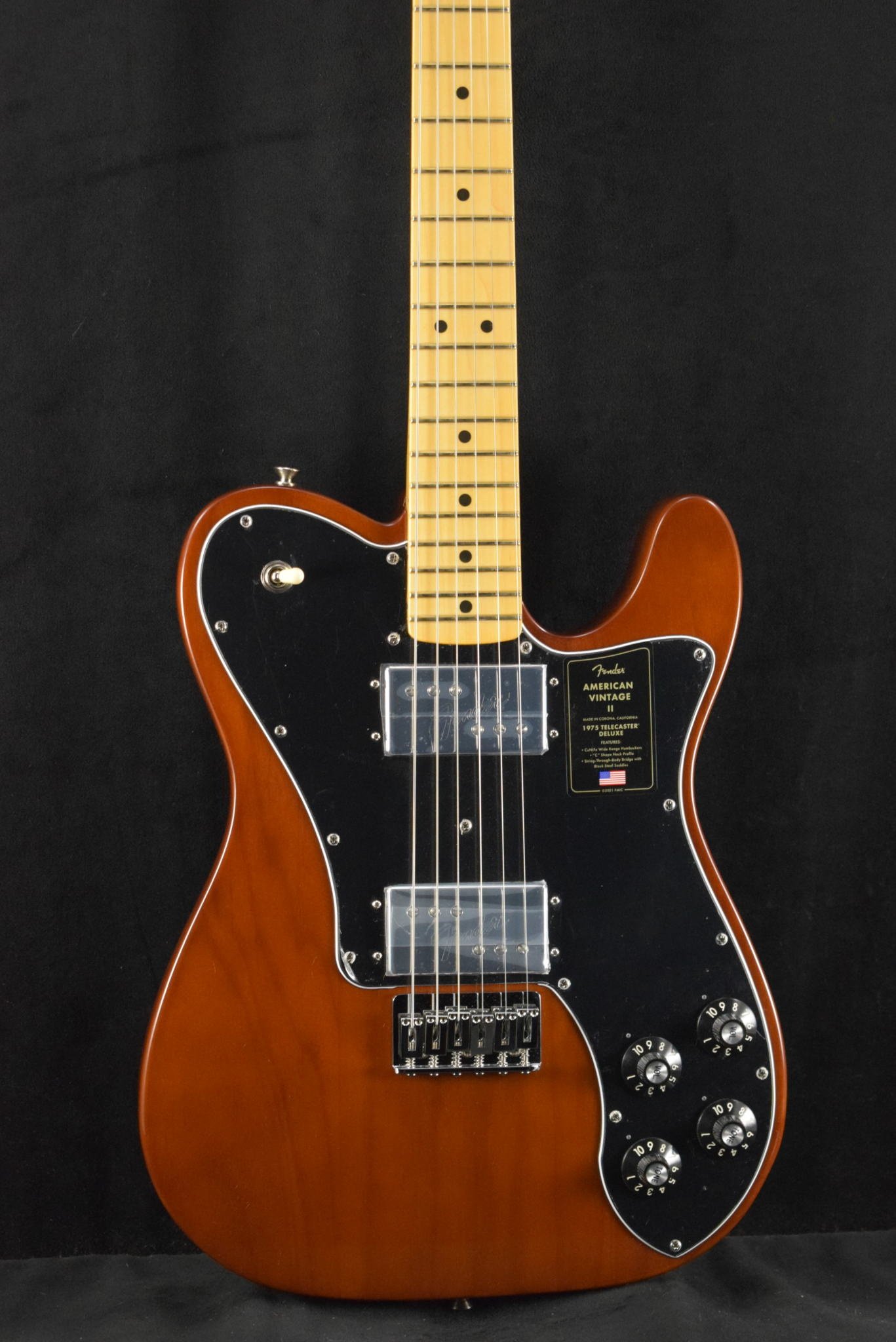 Fender Fender American Vintage II 1975 Telecaster Deluxe Mocha Maple Fingerboard
