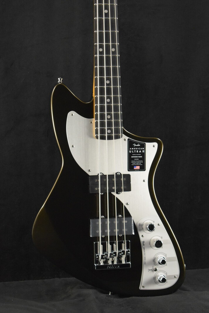 Fender Fender American Ultra II Meteora Bass Texas Tea Ebony Fingerboard