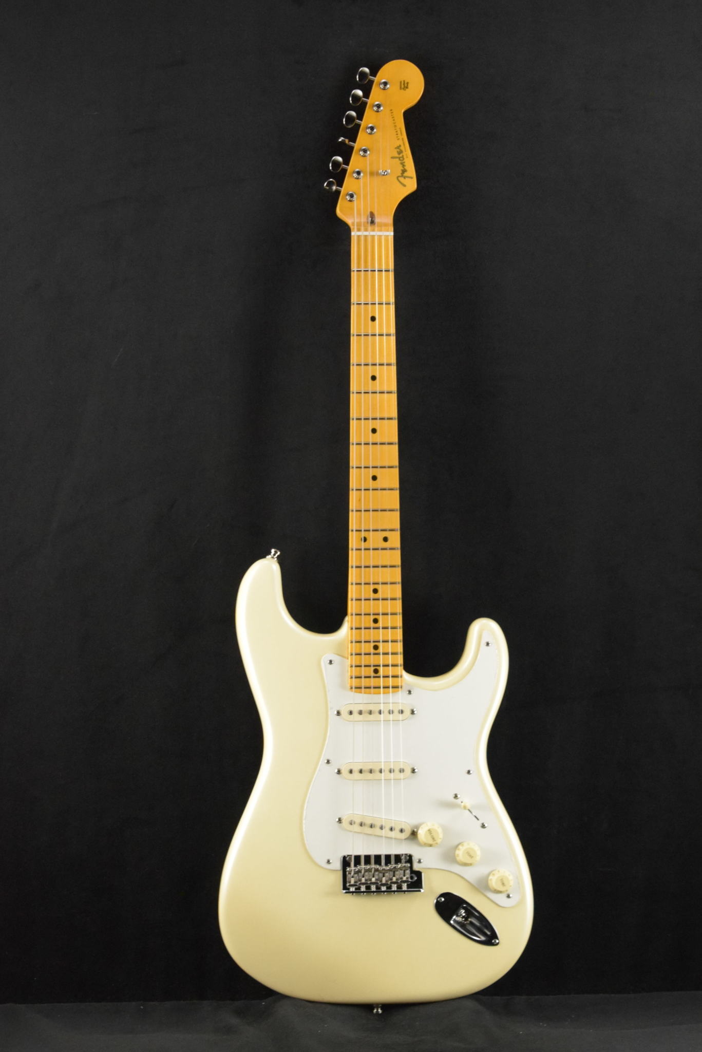 Fender Fender Lincoln Brewster Stratocaster Olympic Pearl Maple Fingerboard