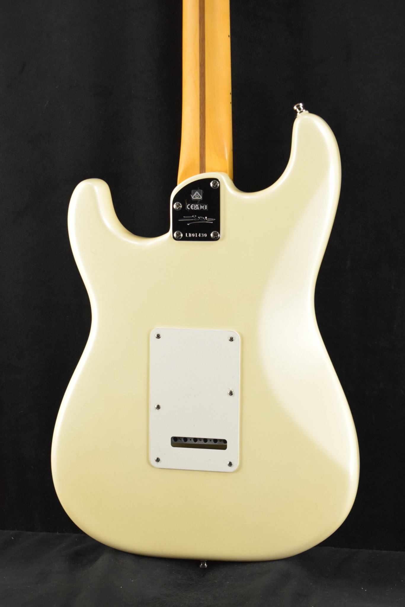 Fender Fender Lincoln Brewster Stratocaster Olympic Pearl Maple Fingerboard