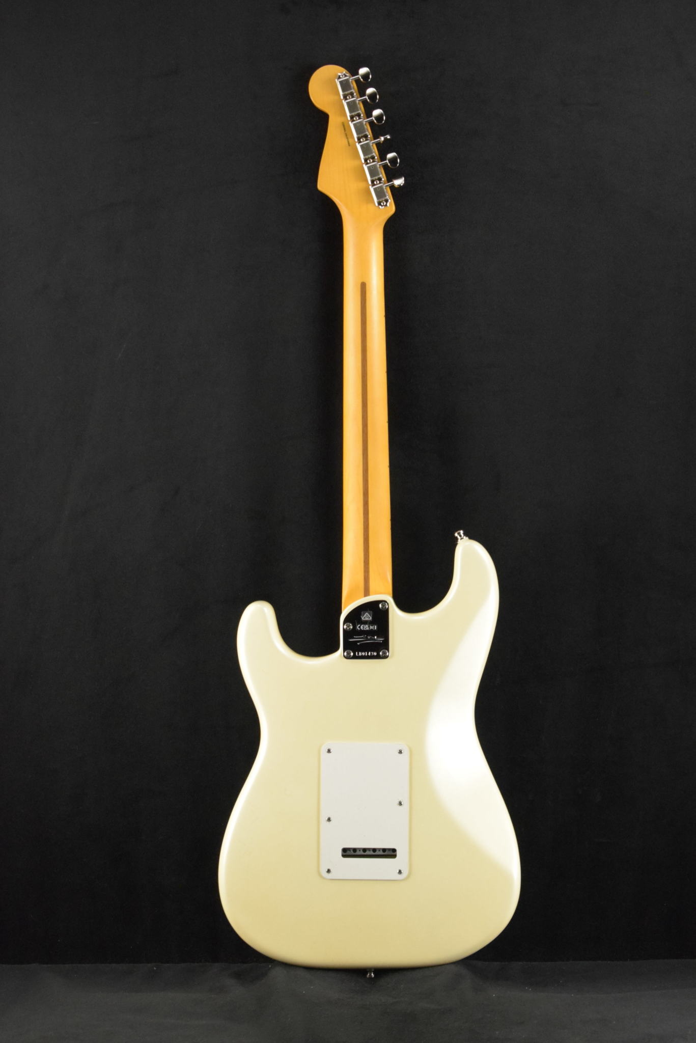 Fender Fender Lincoln Brewster Stratocaster Olympic Pearl Maple Fingerboard