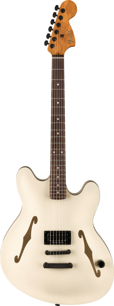 Fender Fender Tom DeLonge Starcaster Satin Olympic White Rosewood Fingerboard