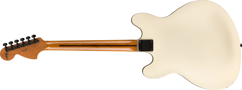Fender Fender Tom DeLonge Starcaster Satin Olympic White Rosewood Fingerboard