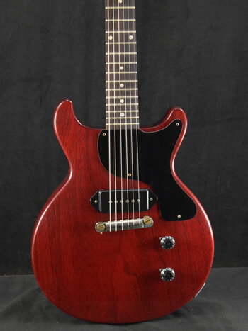 Gibson Gibson Custom Shop 1958 Les Paul Junior Double Cut Reissue VOS Cherry Red