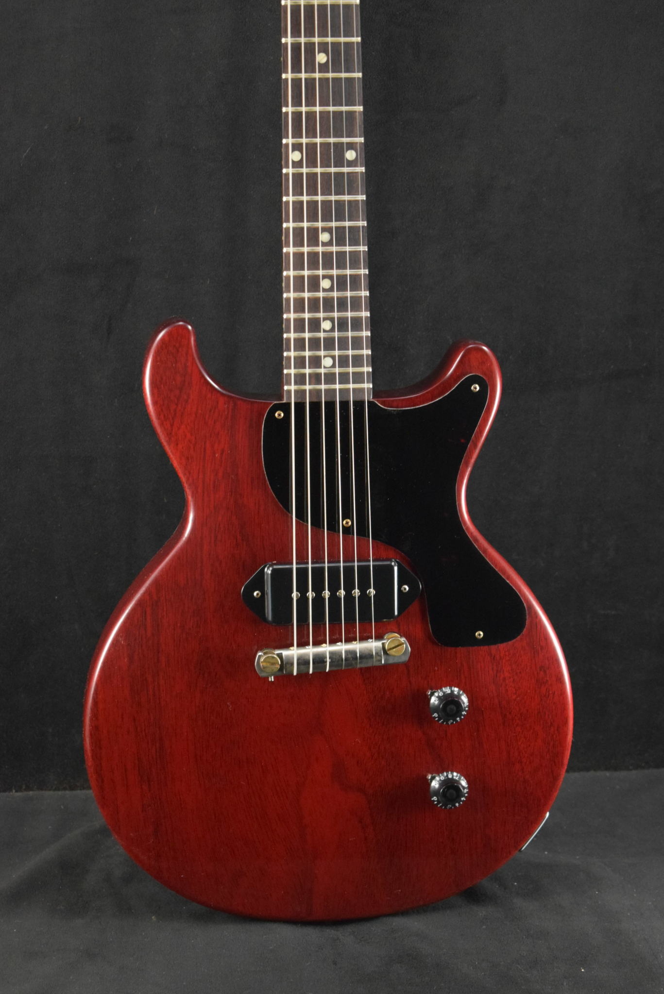 Gibson Gibson Custom Shop 1958 Les Paul Junior Double Cut Reissue VOS Cherry Red