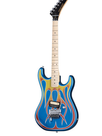 Kramer Kramer Baretta Hot Rod Blue Sparkle with Flames