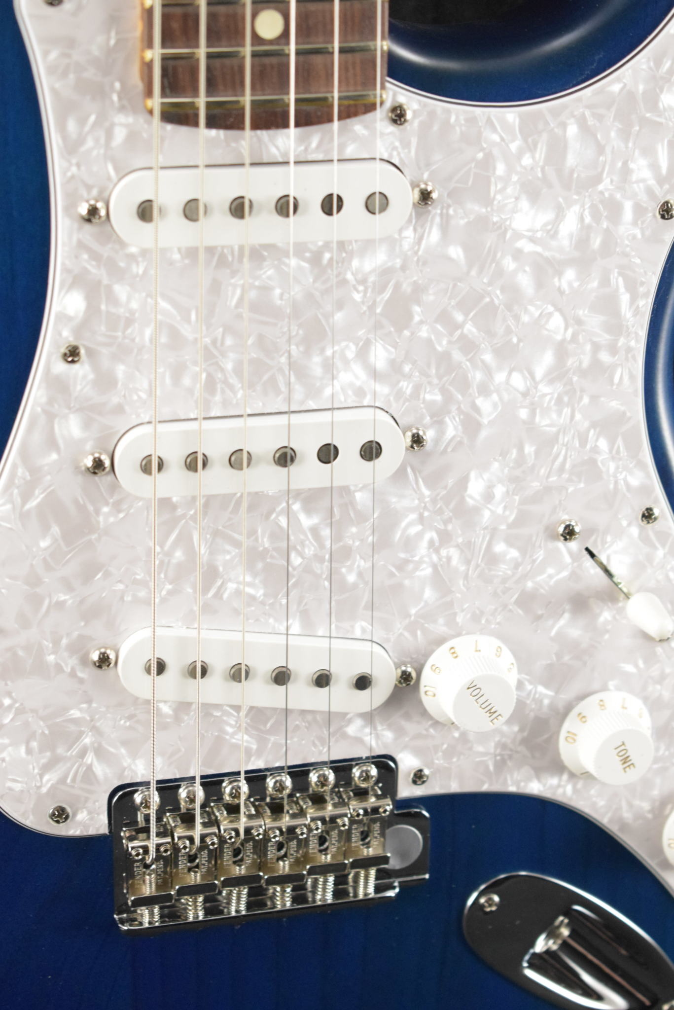 Fender Fender Cory Wong Stratocaster Sapphire Blue Transparent Rosewood Fingerboard