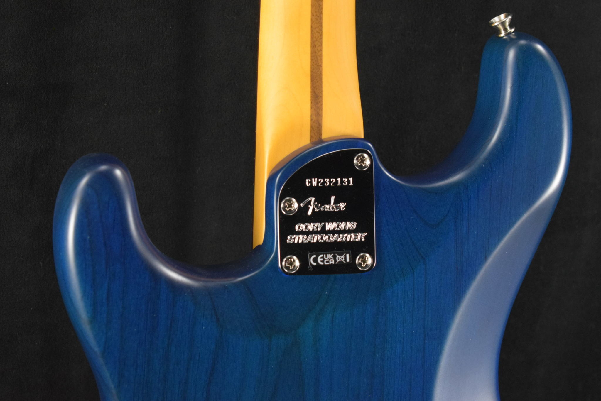 Fender Fender Cory Wong Stratocaster Sapphire Blue Transparent Rosewood Fingerboard