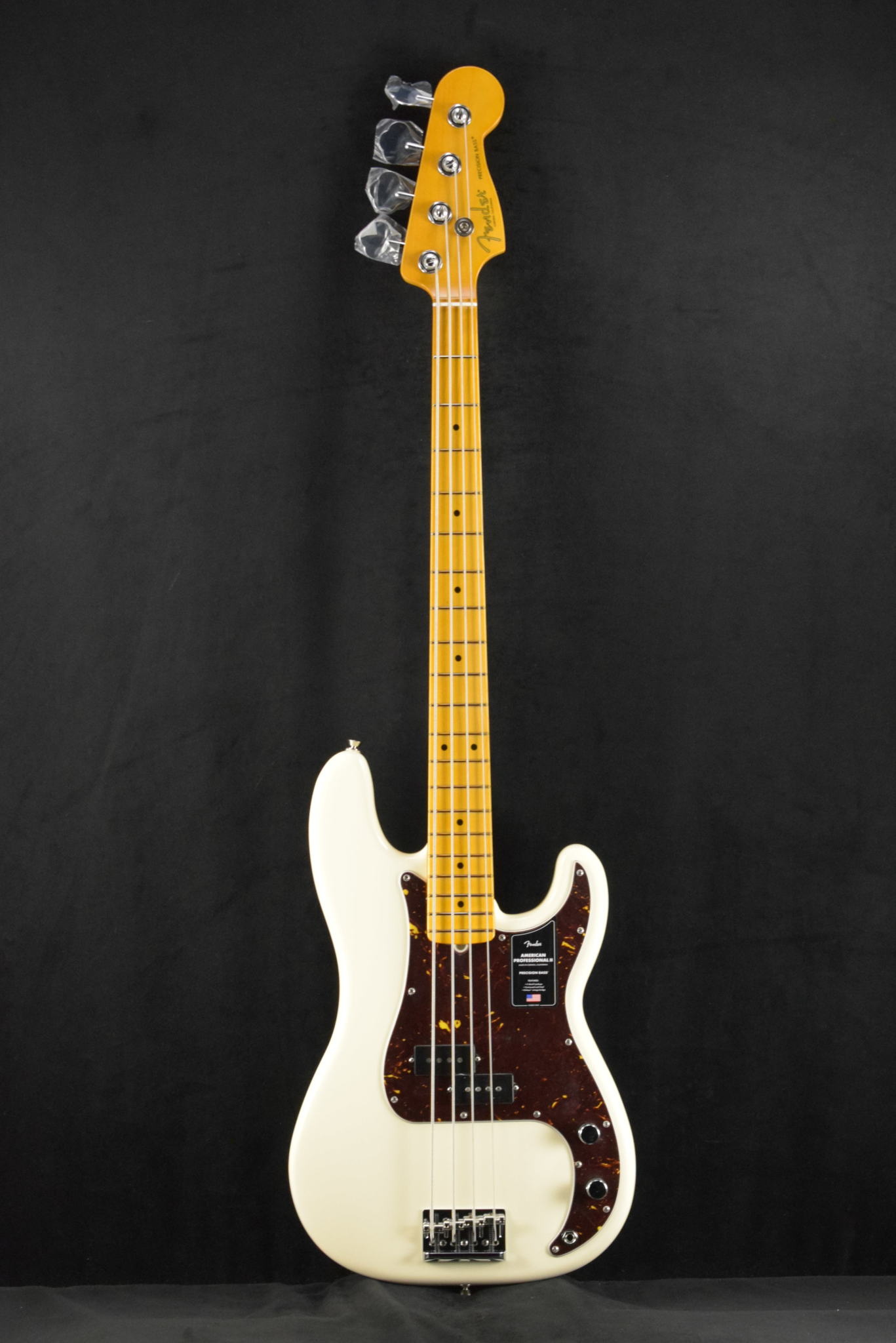 Fender Fender American Professional II Precision Bass Olympic White Maple Fingerboard