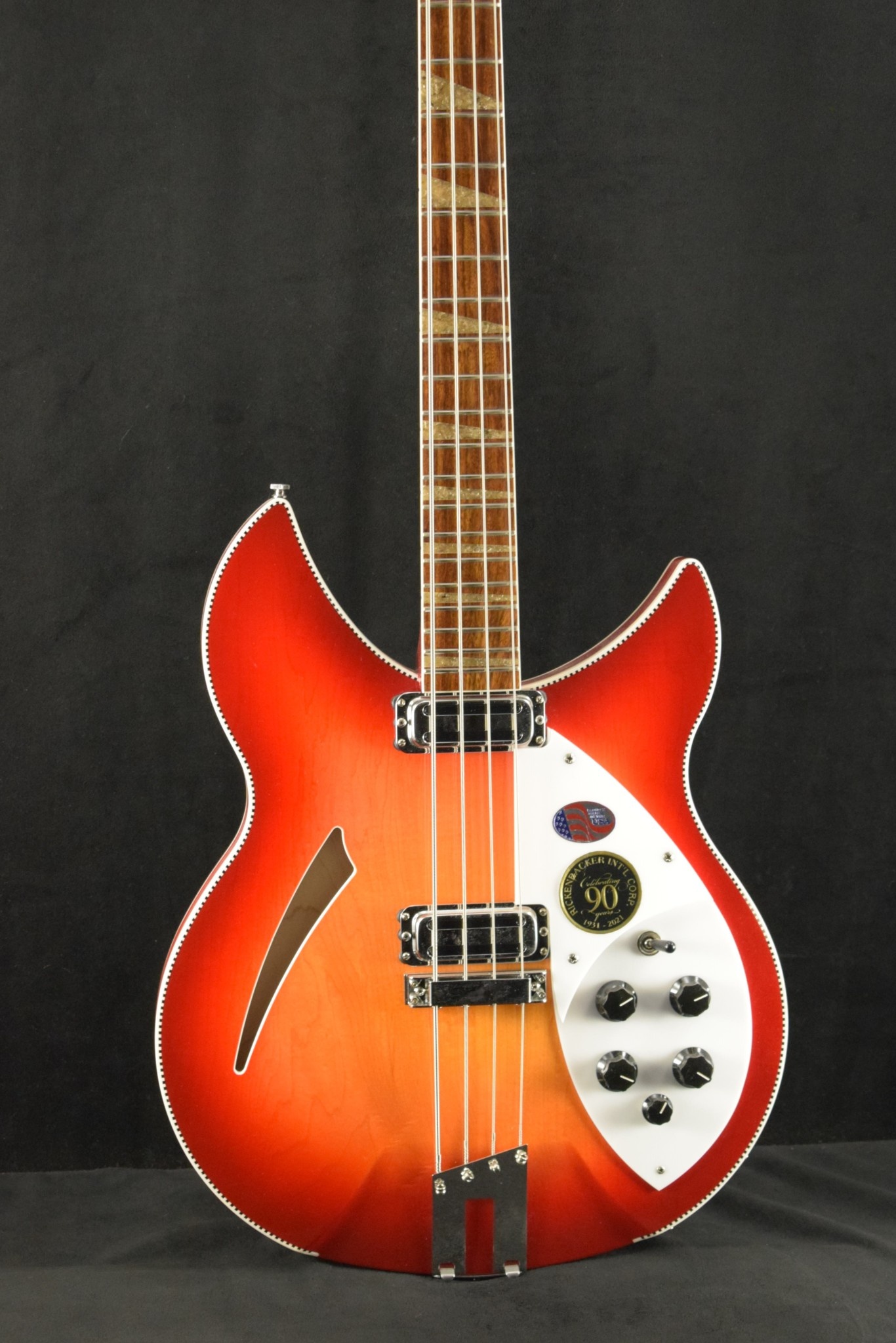 Rickenbacker Rickenbacker 90th Anniversary 4005XC Amber FireGlo AFG