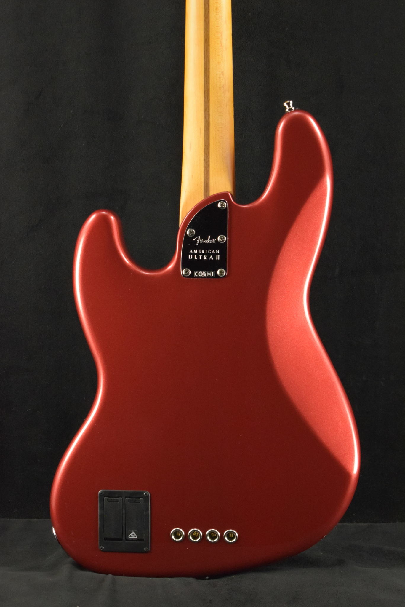 Fender Fender American Ultra II Jazz Bass Sinister Red Maple Fingerboard