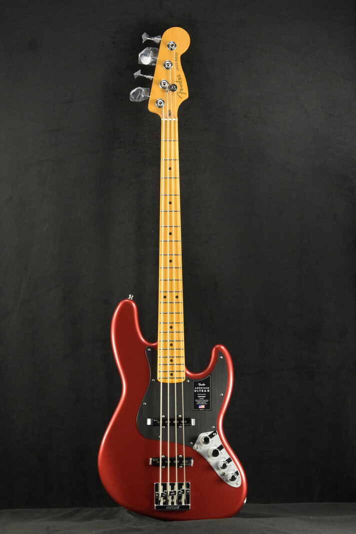 Fender Fender American Ultra II Jazz Bass Sinister Red Maple Fingerboard