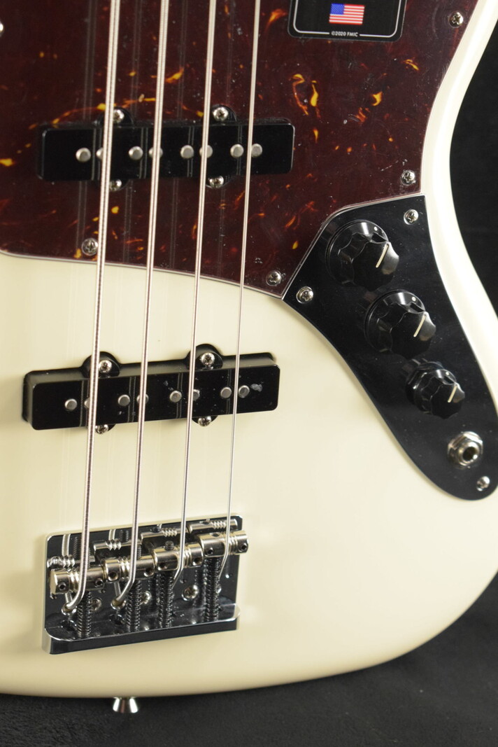Fender Fender American Professional II Jazz Bass Olympic White Maple Fingerboard