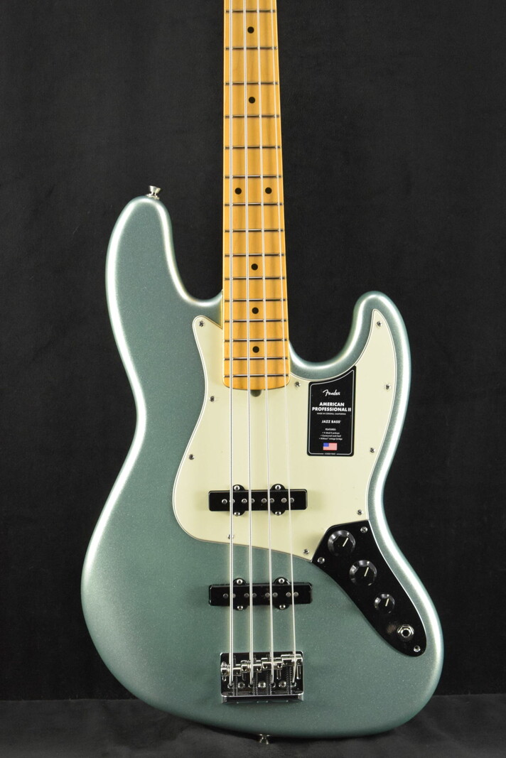 Fender Fender American Professional II Jazz Bass Mystic Surf Green Maple Fingerboard