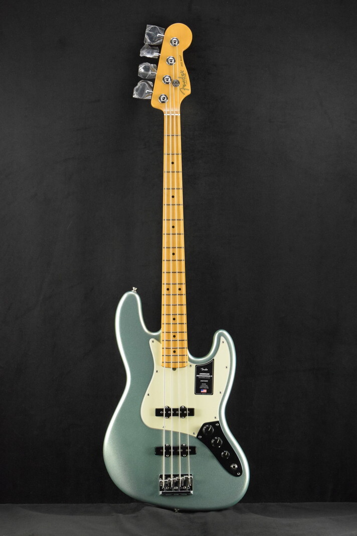 Fender Fender American Professional II Jazz Bass Mystic Surf Green Maple Fingerboard