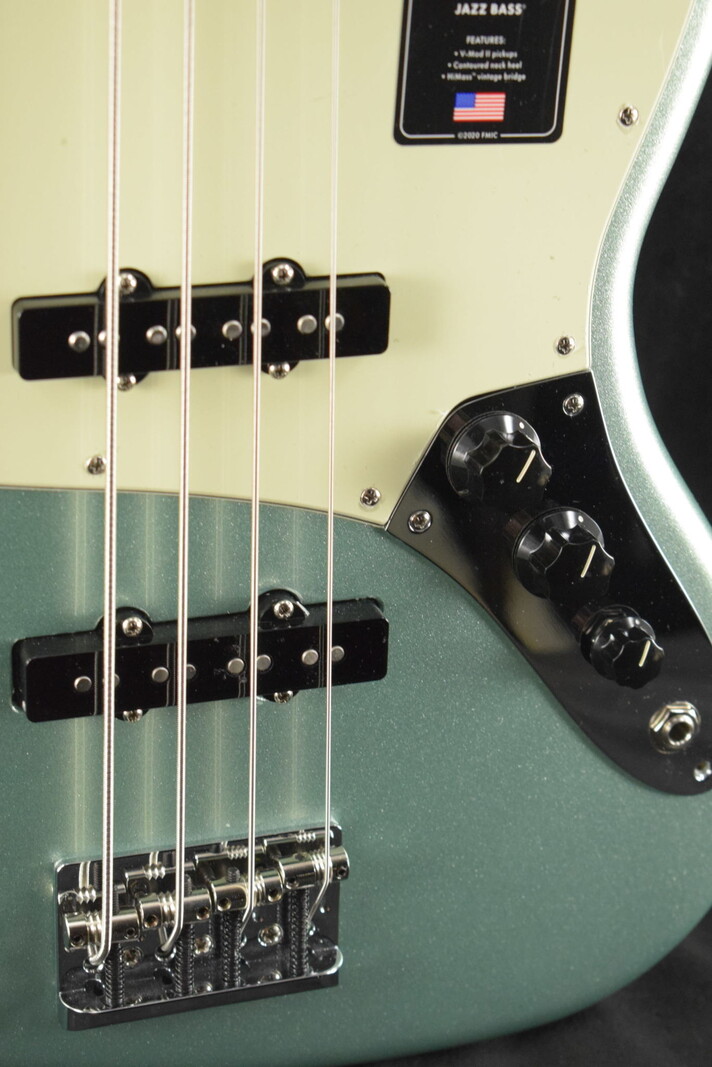 Fender Fender American Professional II Jazz Bass Mystic Surf Green Maple Fingerboard