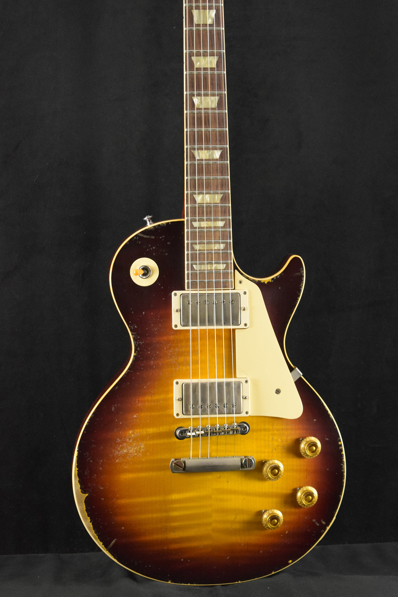 Gibson Gibson Murphy Lab 1959 Les Paul Standard Bourbon Burst Ultra Heavy Aged - Fuller's Exclusive