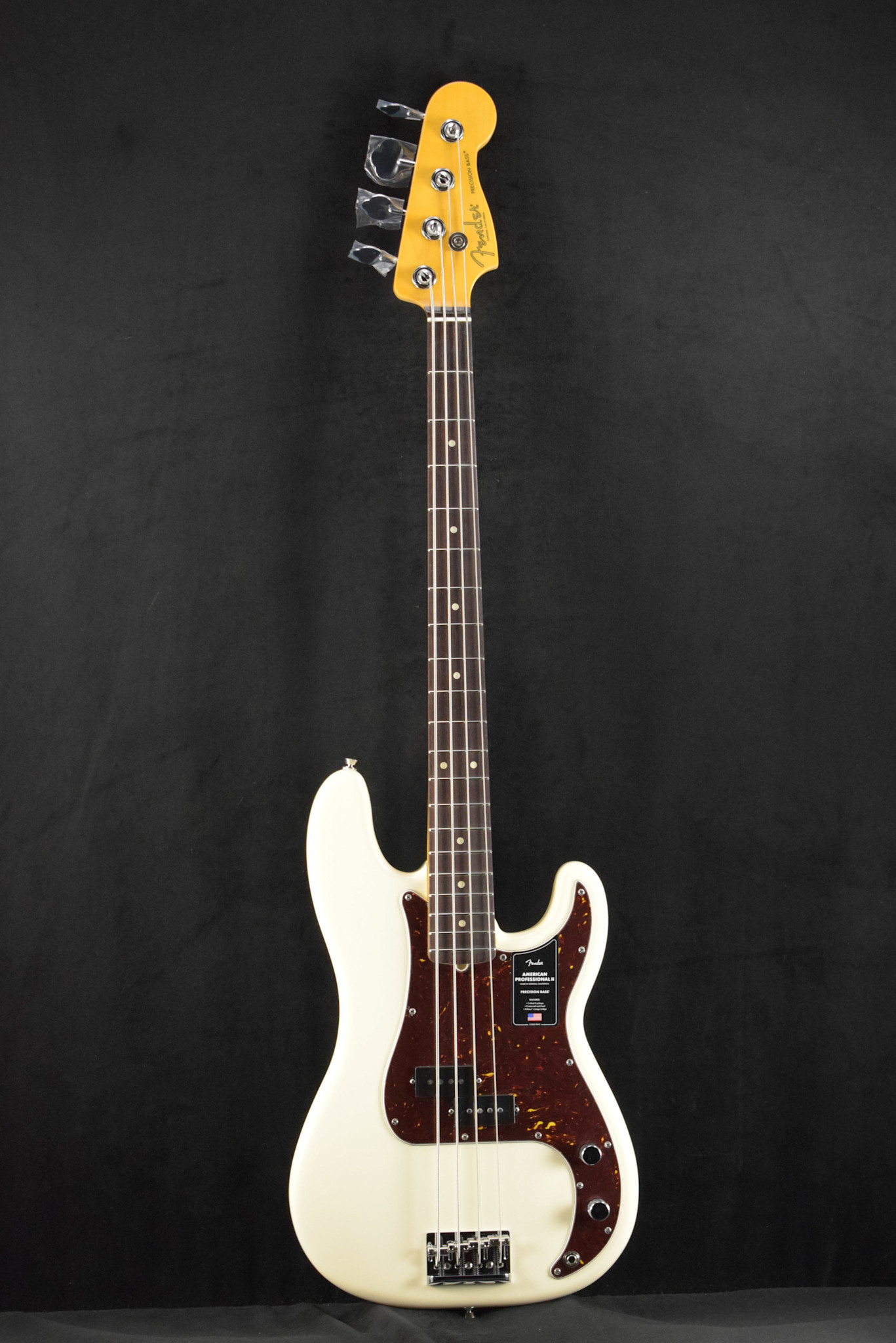 Fender Fender American Professional II Precision Bass Olympic White Rosewood Fingerboard