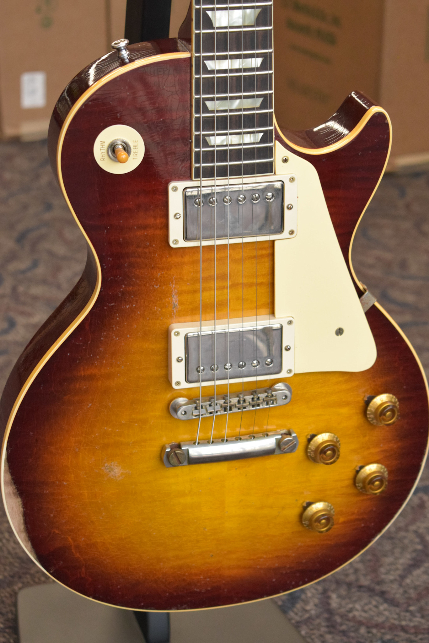 Gibson Gibson Murphy Lab 1959 Les Paul Standard Factory Burst Heavy Aged Fuller's Exclusive