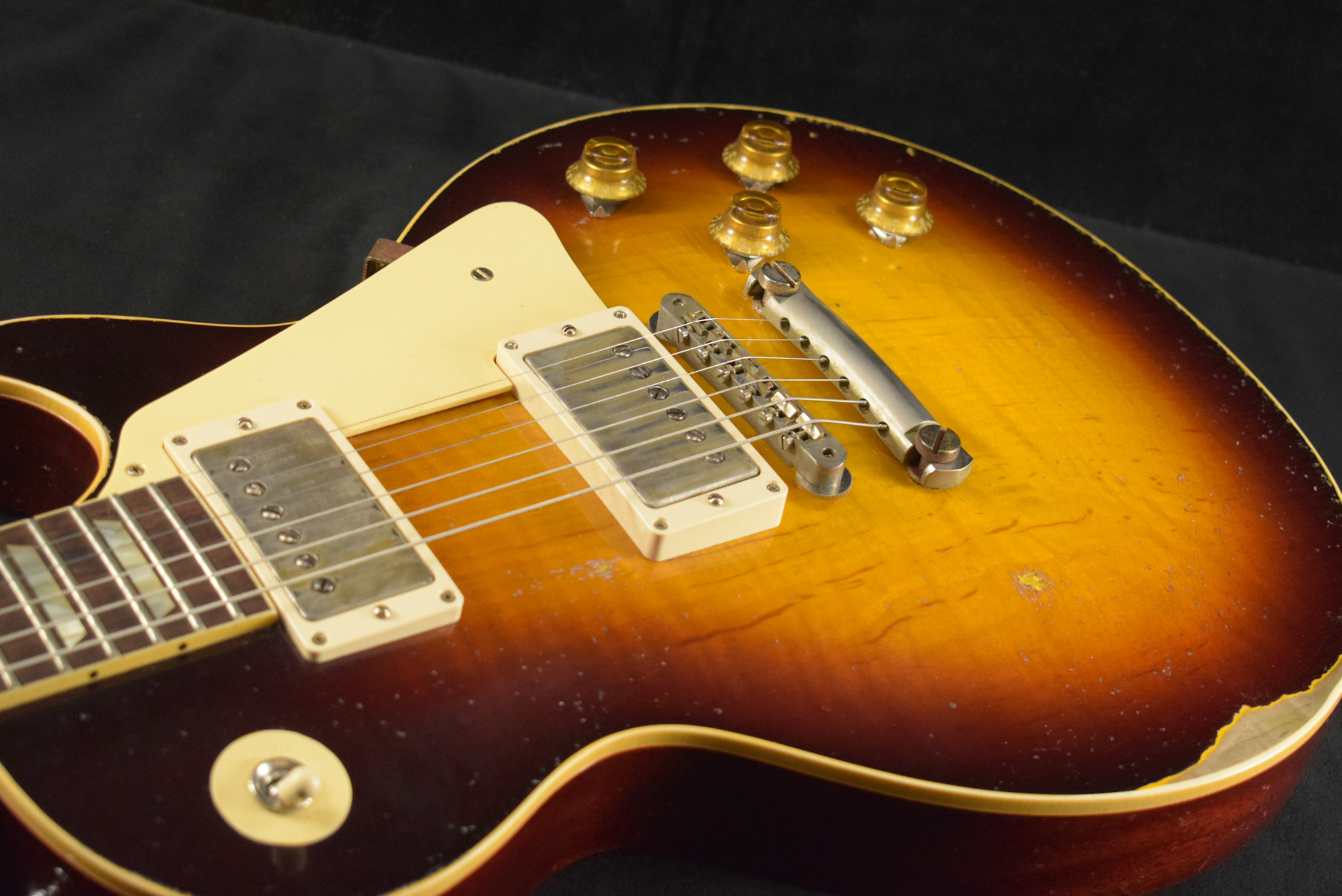 Gibson Gibson Murphy Lab 1959 Les Paul Standard Bourbon Burst Ultra Heavy Aged - Fuller's Exclusive