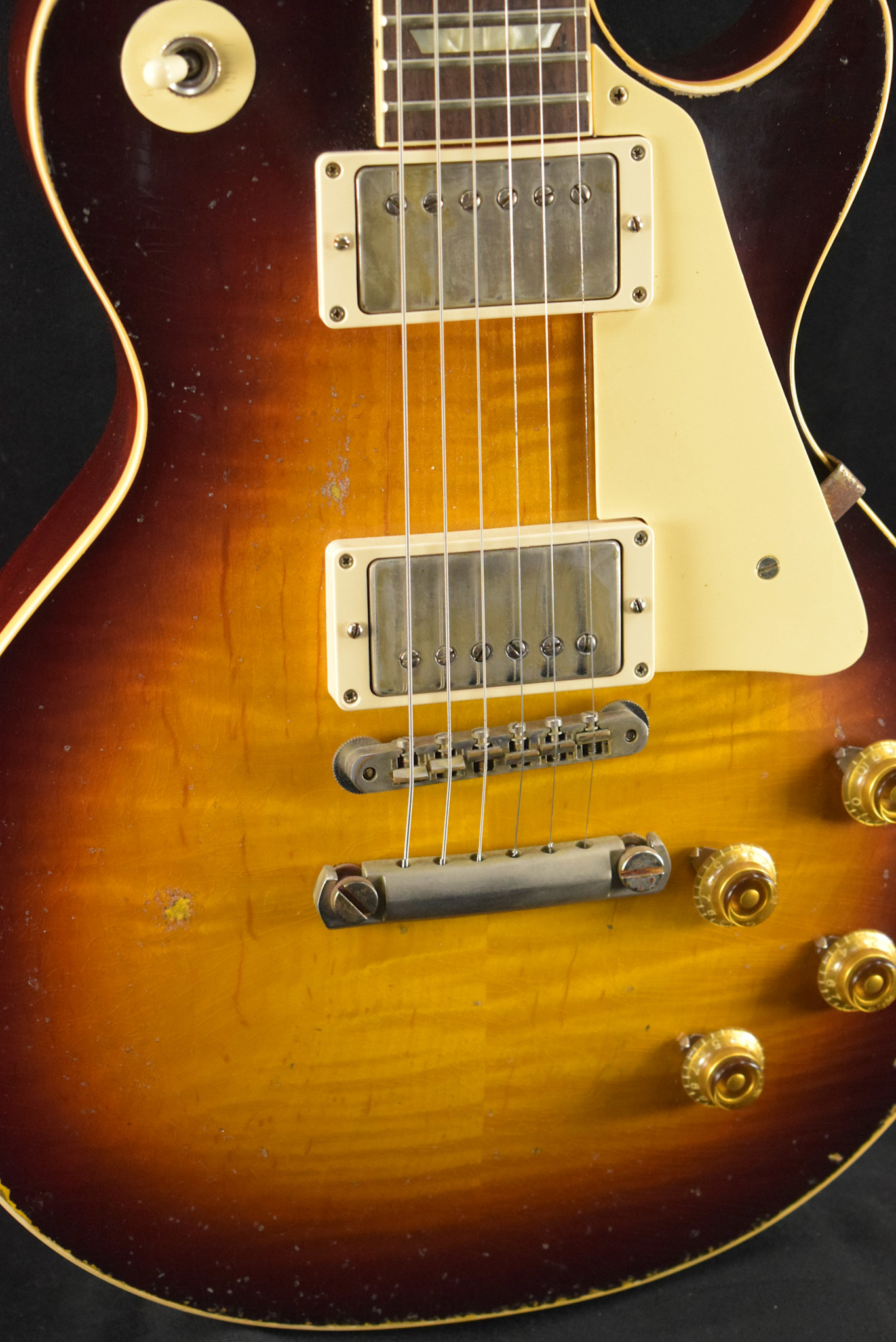 Gibson Gibson Murphy Lab 1959 Les Paul Standard Bourbon Burst Ultra Heavy Aged - Fuller's Exclusive