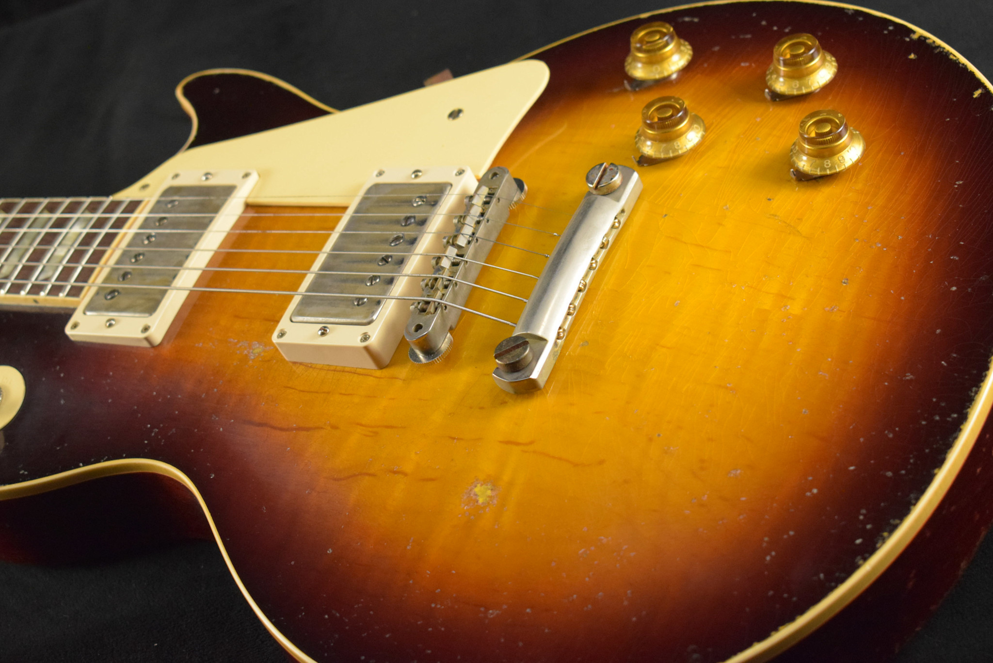 Gibson Gibson Murphy Lab 1959 Les Paul Standard Bourbon Burst Ultra Heavy Aged - Fuller's Exclusive