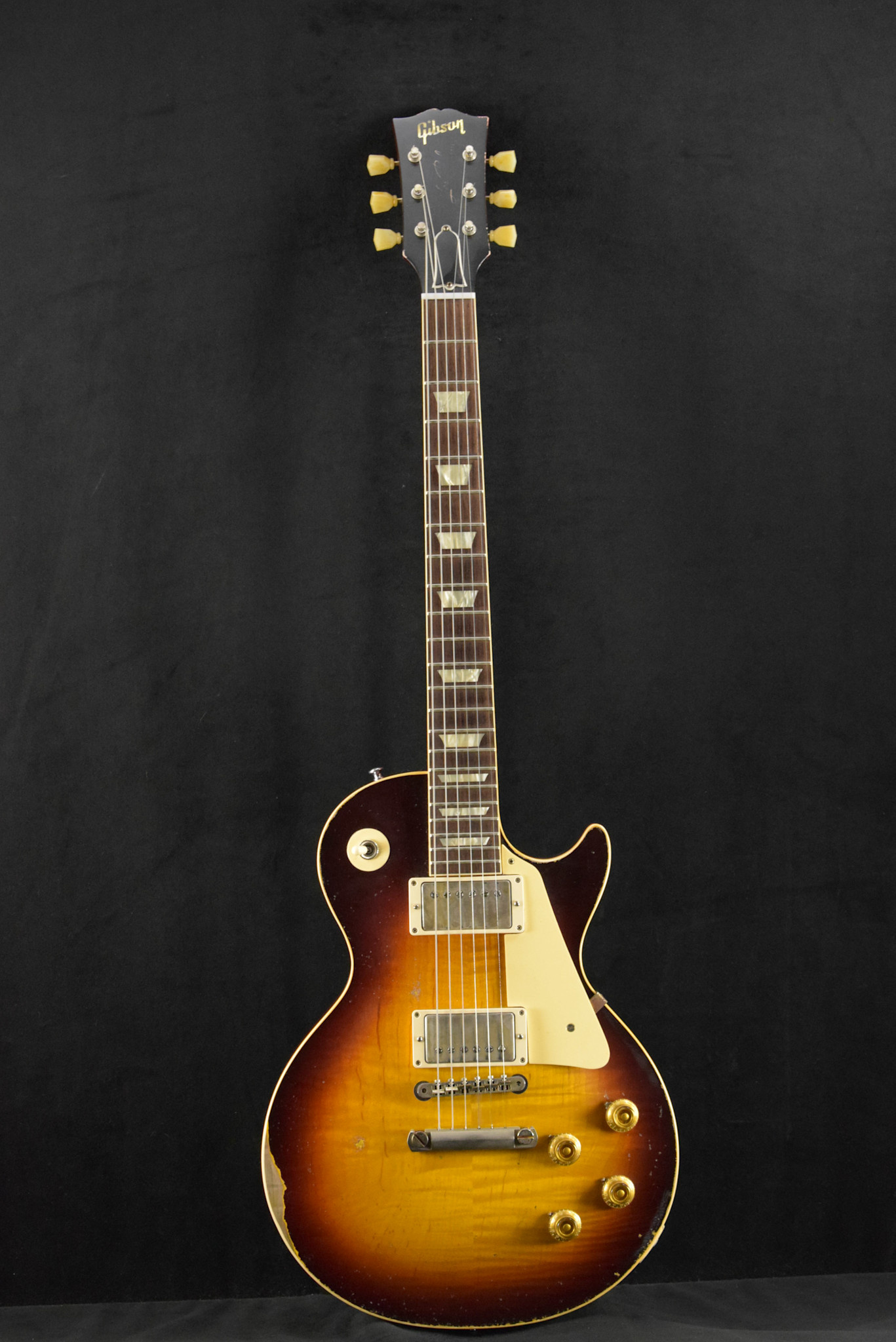 Gibson Gibson Murphy Lab 1959 Les Paul Standard Bourbon Burst Ultra Heavy Aged - Fuller's Exclusive