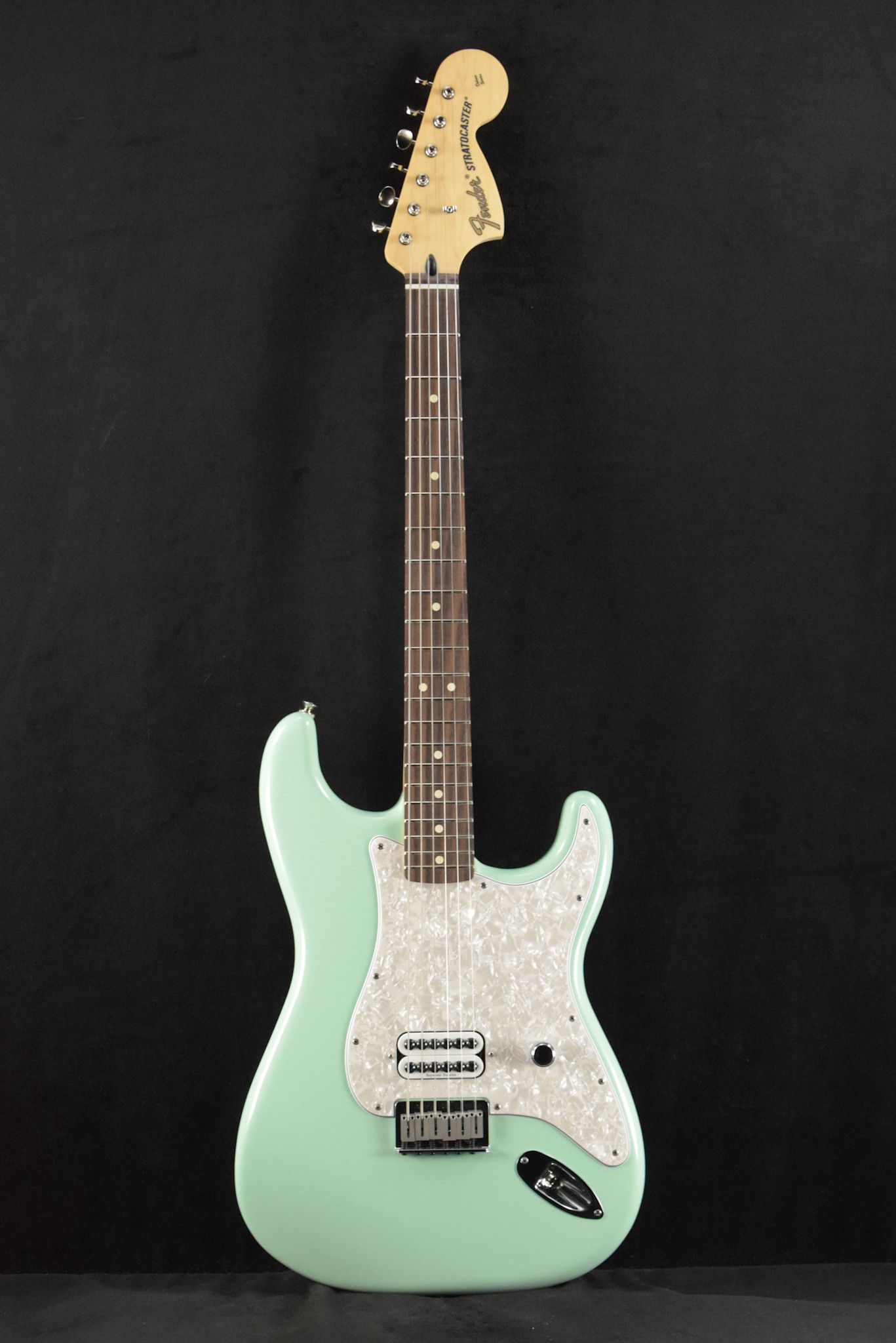 Fender Fender Limited Edition Tom DeLonge Stratocaster Surf Green Rosewood Fingerboard