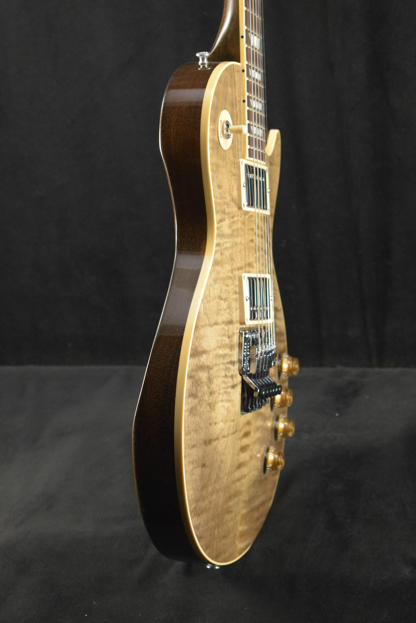 Gibson Gibson Custom Shop Les Paul Axcess Standard Figured Floyd Rose Gloss DC Rust