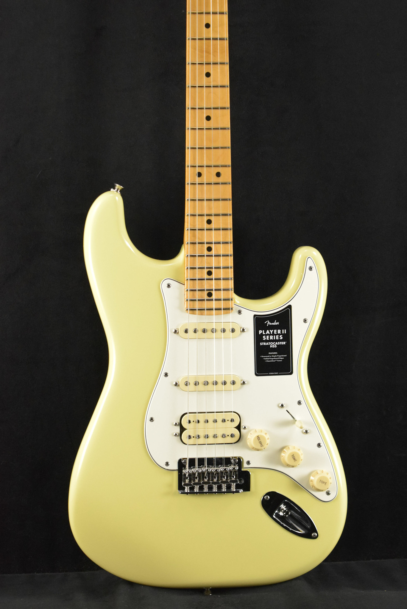 Fender Fender Player II Stratocaster HSS Hialeah Yellow Maple Fingerboard