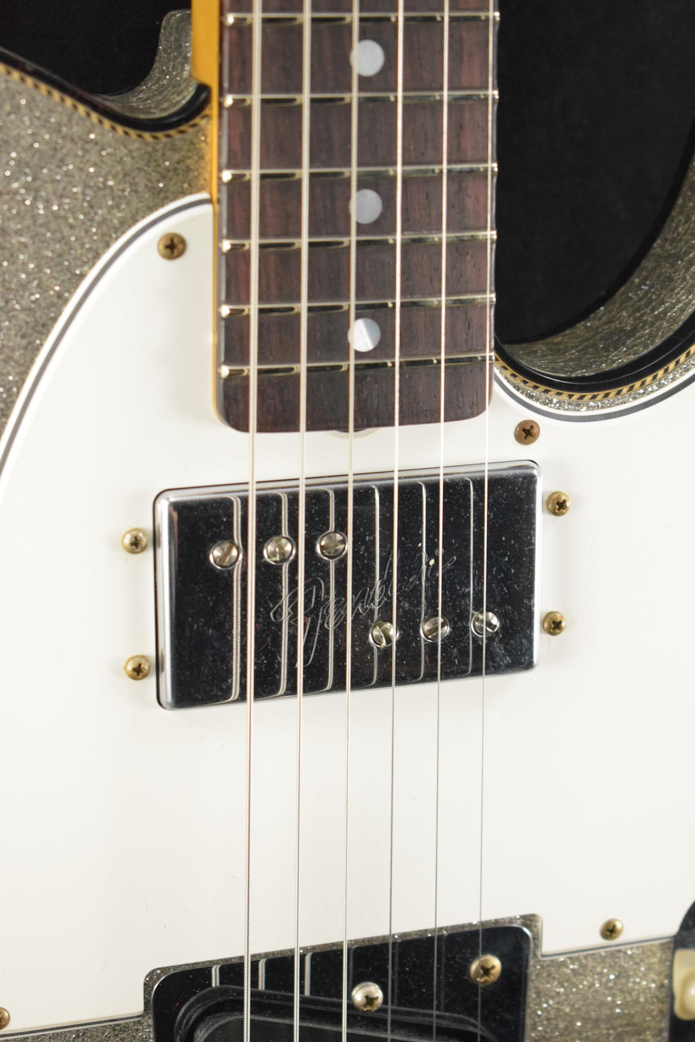 Fender Fender Limited Edition CuNiFe Telecaster Custom Journeyman Relic Aged Silver Sparkle 3A Rosewood Fingerboard