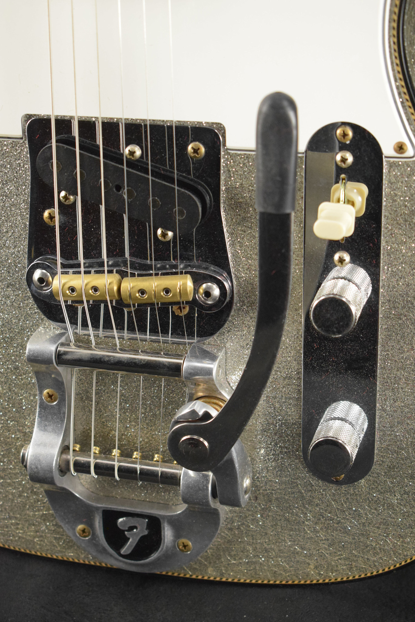 Fender Fender Limited Edition CuNiFe Telecaster Custom Journeyman Relic Aged Silver Sparkle 3A Rosewood Fingerboard