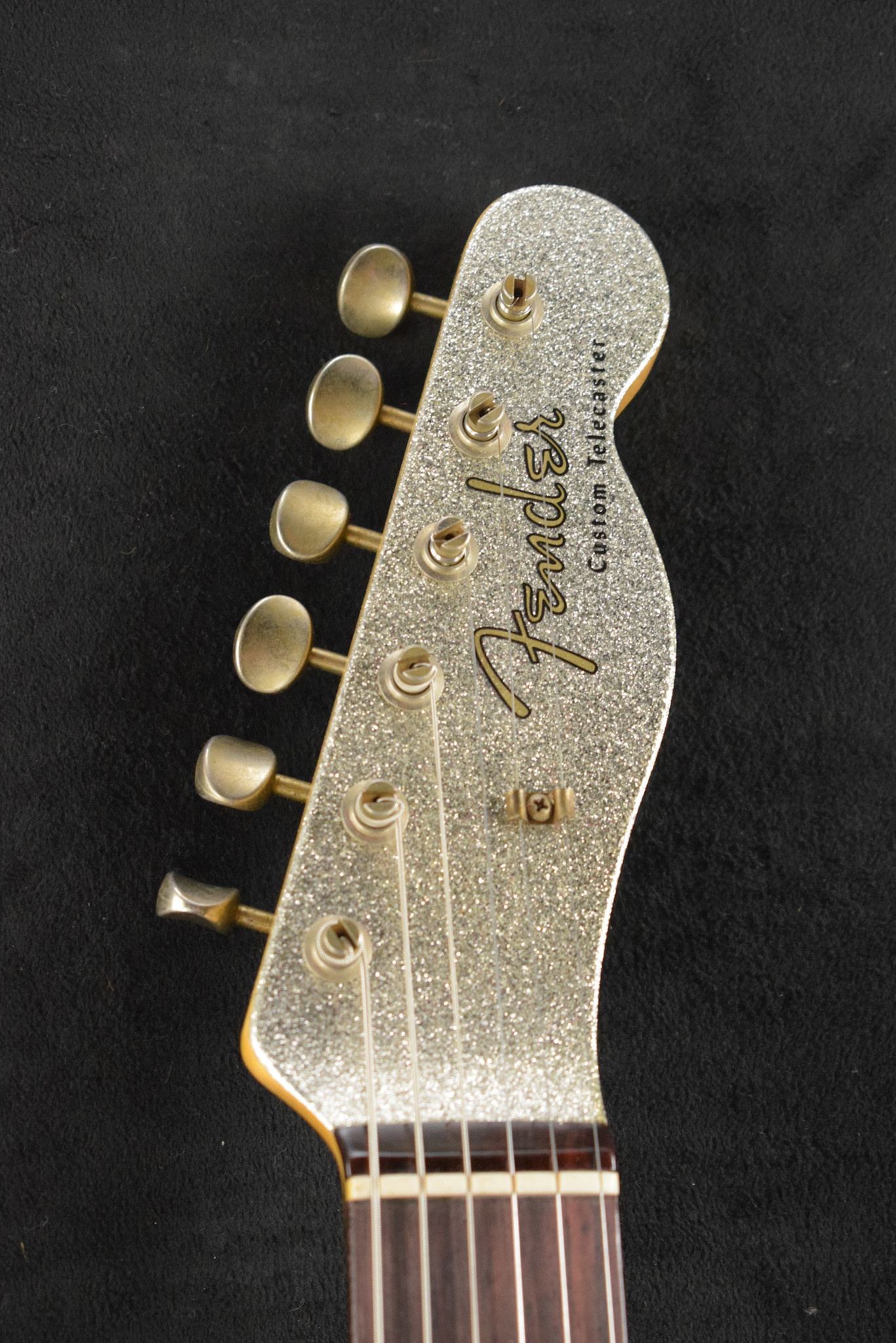 Fender Fender Limited Edition CuNiFe Telecaster Custom Journeyman Relic Aged Silver Sparkle 3A Rosewood Fingerboard