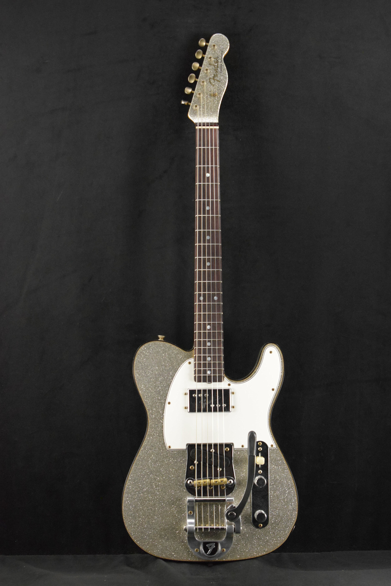 Fender Fender Limited Edition CuNiFe Telecaster Custom Journeyman Relic Aged Silver Sparkle 3A Rosewood Fingerboard