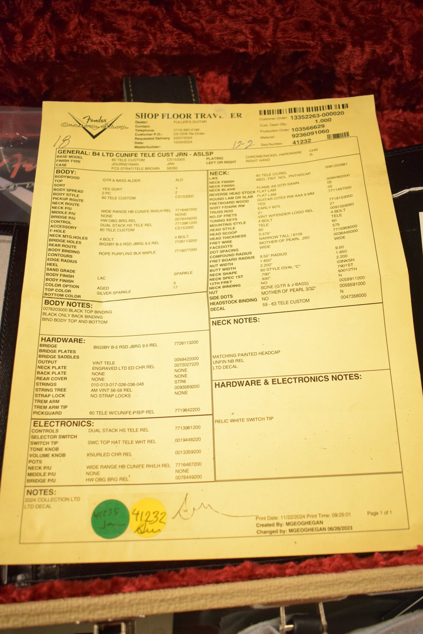 Fender Fender Limited Edition CuNiFe Telecaster Custom Journeyman Relic Aged Silver Sparkle 3A Rosewood Fingerboard