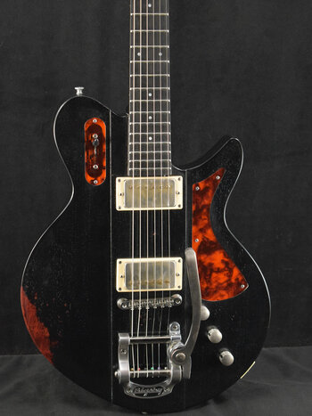 Eastman Eastman Juliet/V-B-BK Bigsby Antique Black Varnish