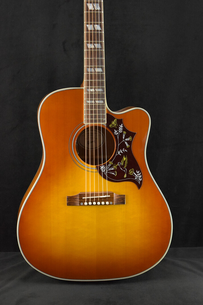 Gibson Gibson Hummingbird Standard EC Mahogany Electric Cutaway Heritage Cherry Sunburst