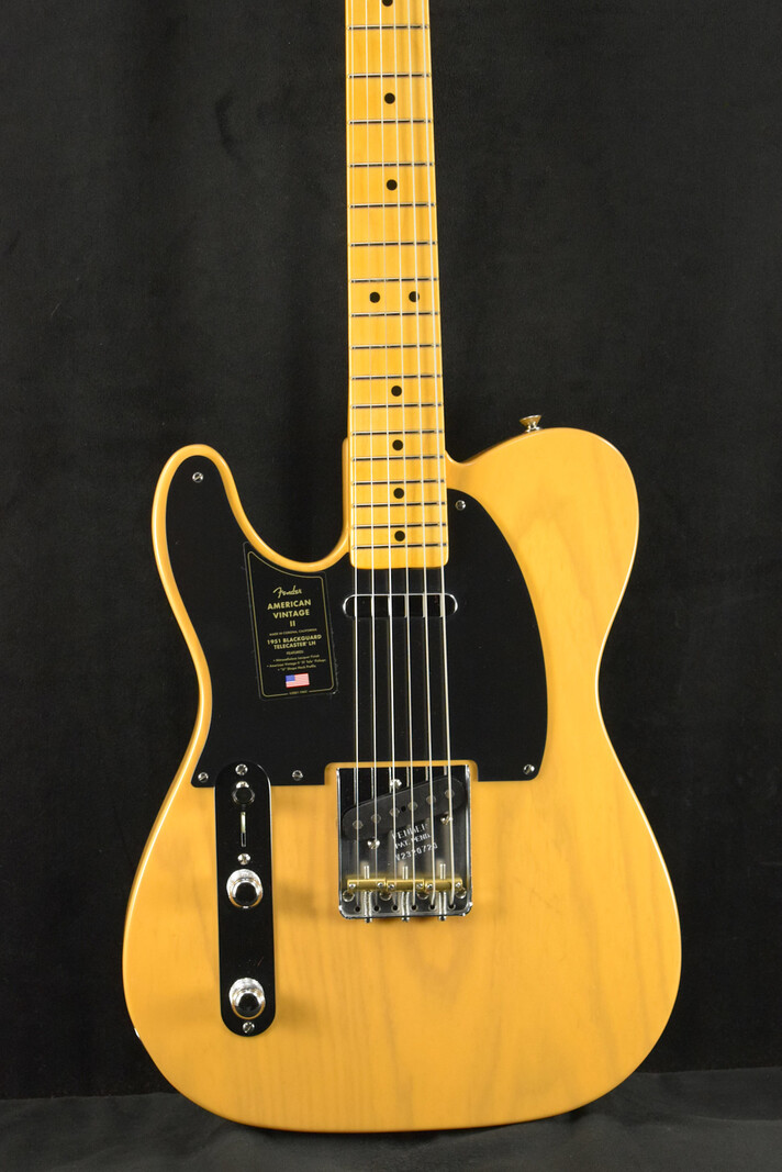 Fender Fender American Vintage II 1951 Telecaster Left-Hand Butterscotch Blonde