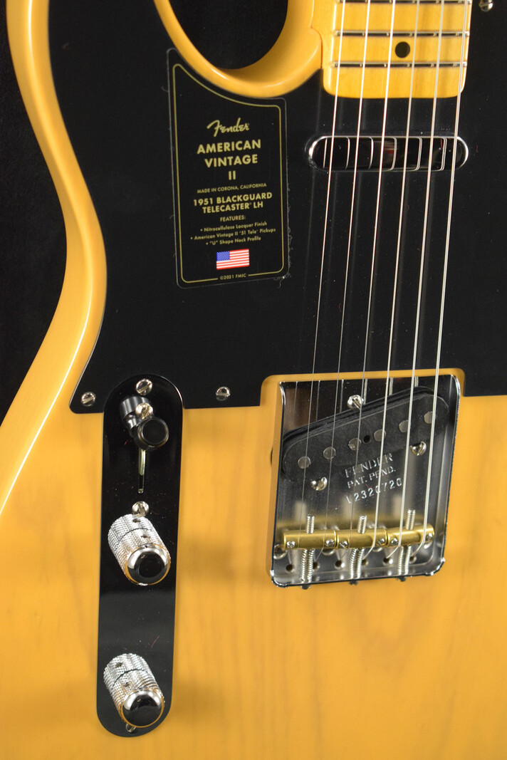 Fender Fender American Vintage II 1951 Telecaster Left-Hand Butterscotch Blonde