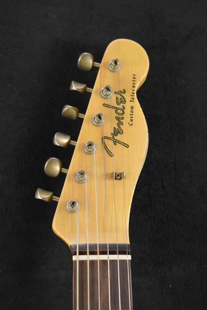 Fender Fender 1960 Telecaster Custom Heavy Relic Super Faded Aged Chocolate 3-Color Sunburst 3A Rosewood Fingerboard