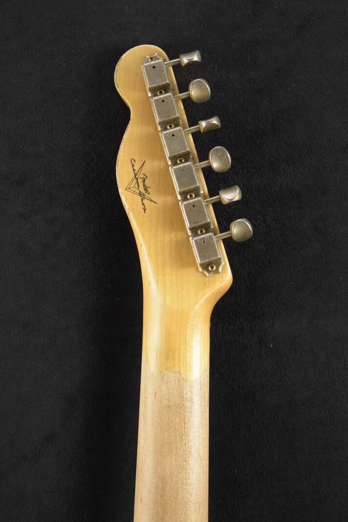 Fender Fender 1960 Telecaster Custom Heavy Relic Super Faded Aged Chocolate 3-Color Sunburst 3A Rosewood Fingerboard