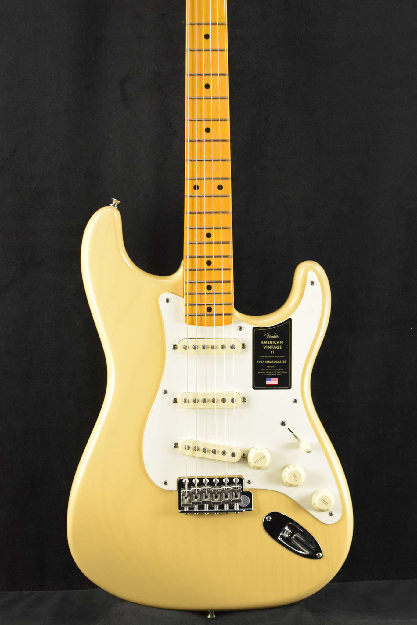 Fender Fender American Vintage II 1957 Stratocaster Vintage Blonde Maple Fingerboard