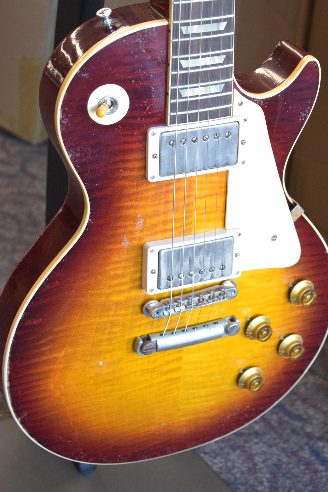 Gibson Gibson Murphy Lab 1959 Les Paul Standard Factory Burst Heavy Aged Fuller's Exclusive