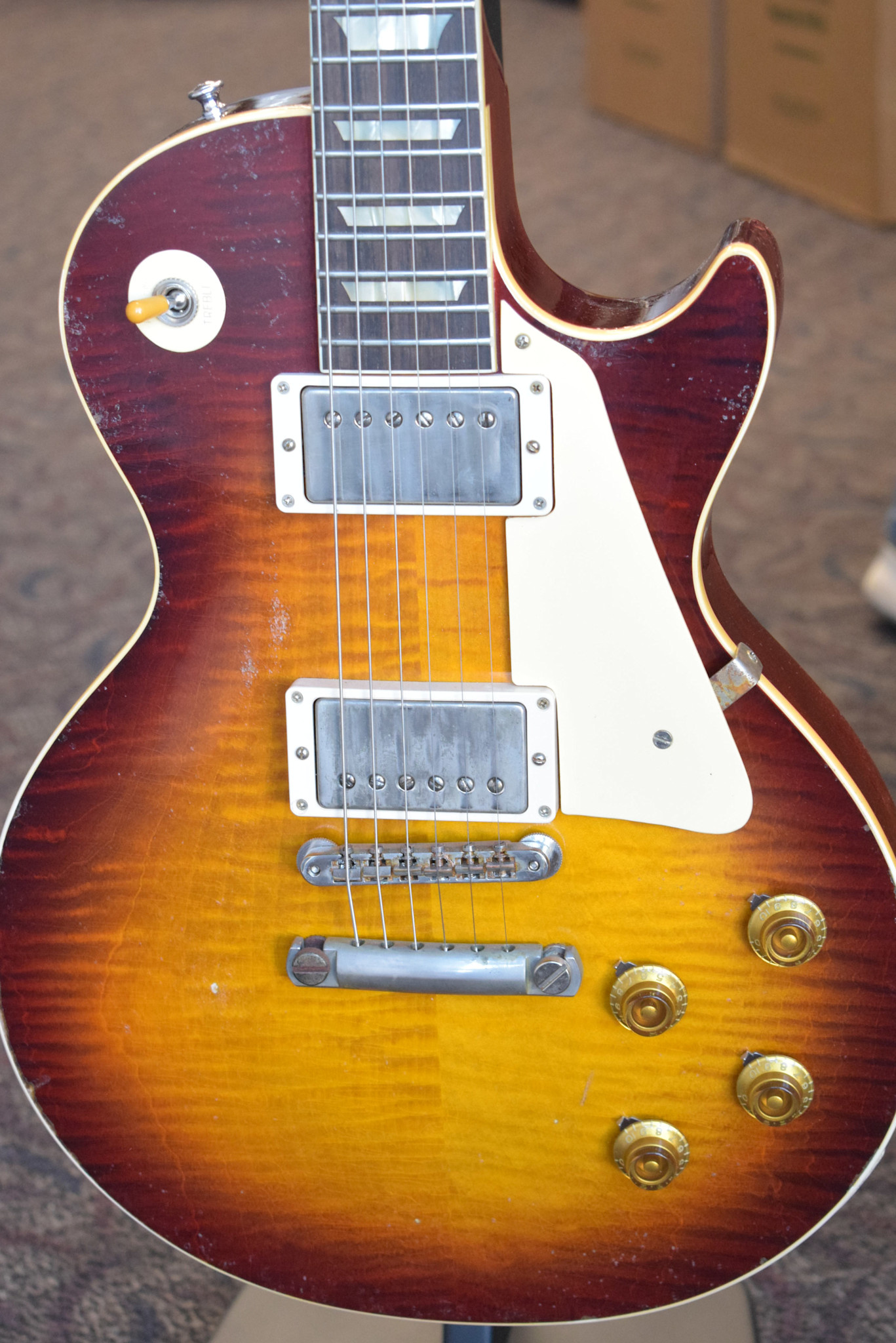 Gibson Gibson Murphy Lab 1959 Les Paul Standard Factory Burst Heavy Aged Fuller's Exclusive