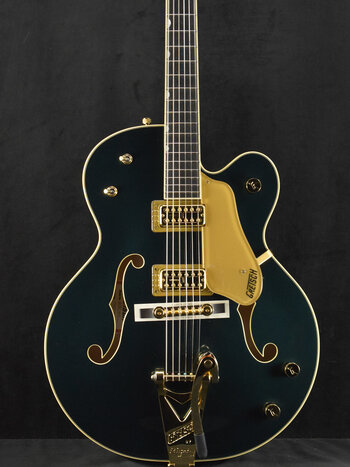 Gretsch Gretsch G6196T-59 Vintage Select Edition '59 Country Club Hollow Body with Bigsby Cadillac Green Lacquer