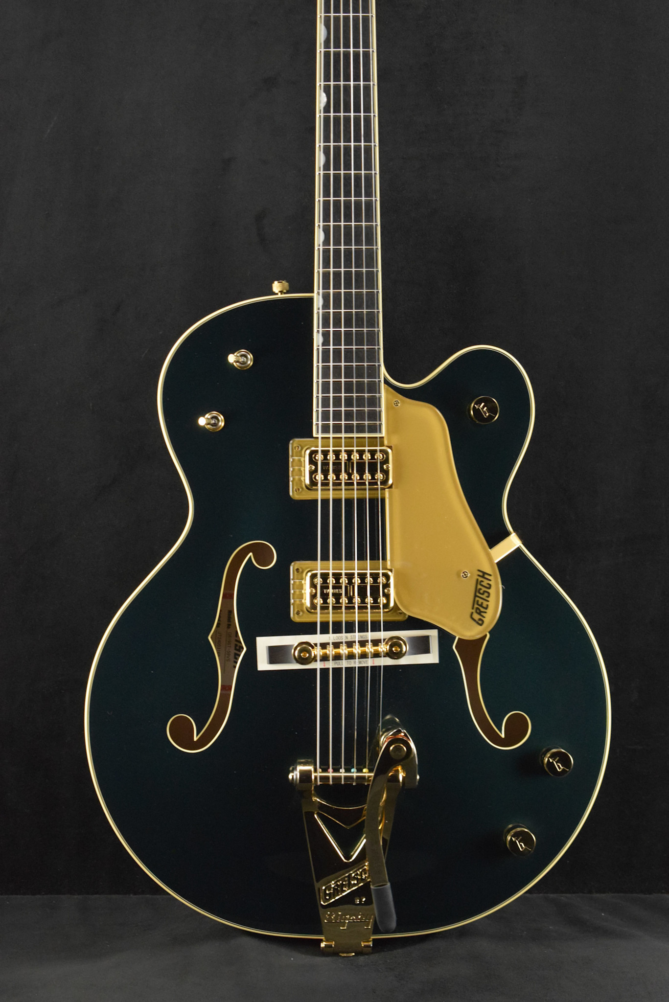 Gretsch Gretsch G6196T-59 Vintage Select Edition '59 Country Club Hollow Body with Bigsby Cadillac Green Lacquer