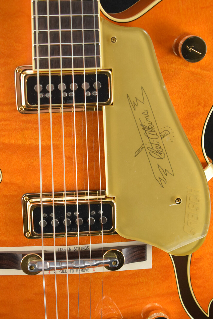 Gretsch Gretsch G6120T-55 Vintage Select Edition '55 Chet Atkins Vintage Orange Stain Lacquer
