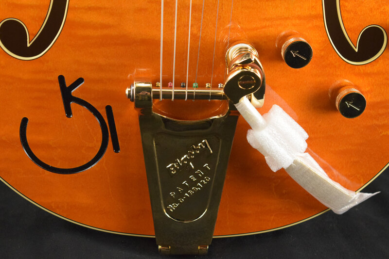 Gretsch Gretsch G6120T-55 Vintage Select Edition '55 Chet Atkins Vintage Orange Stain Lacquer