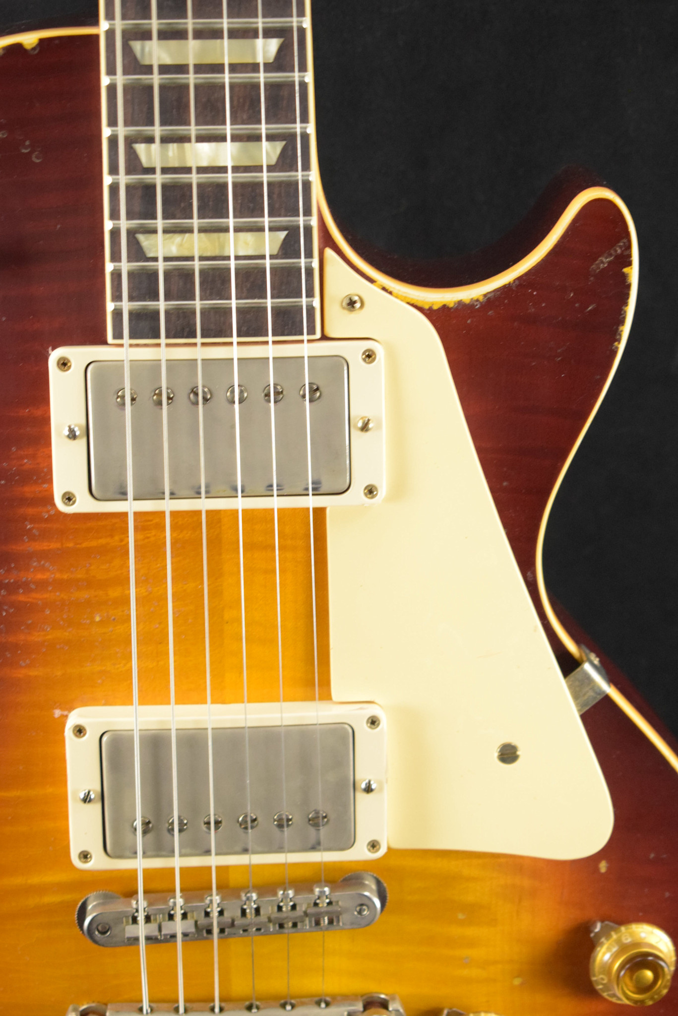 Gibson Gibson Murphy Lab 1959 Les Paul Standard Wide Tomato Burst Ultra Heavy Aged - Fuller's Exclusive